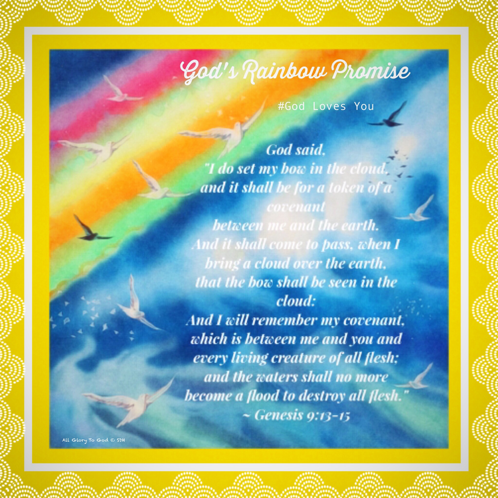 Gods Rainbow promise